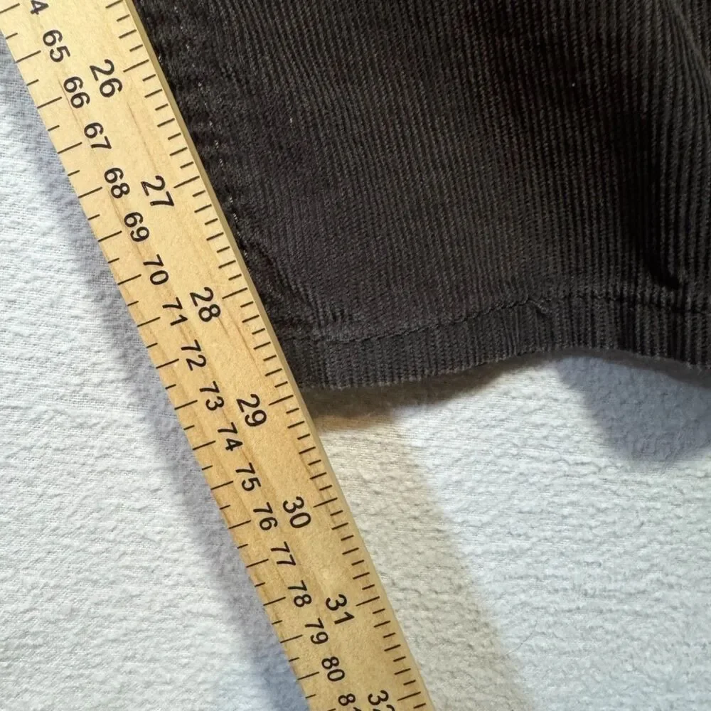 Levi’s 511 Slim Fit Corduroy Pants Mens 36x30 Black 5 Pocket Casual Jeans